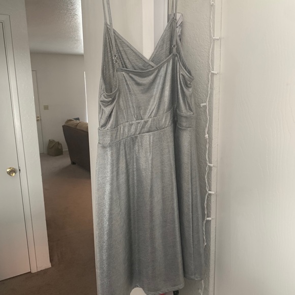 Xhilaration Dresses & Skirts - Metallic Silver Dress